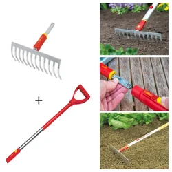 Wolf Garten Multi-Change Garden Soil Rake DR-M 30 30 cm, With 120 cm Handle ZM-AD 120